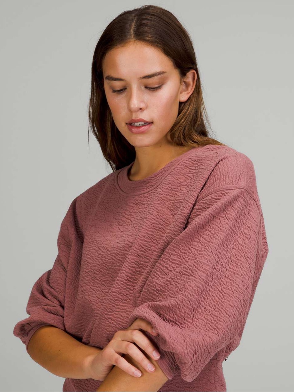 Lululemon Textured Crew Neck